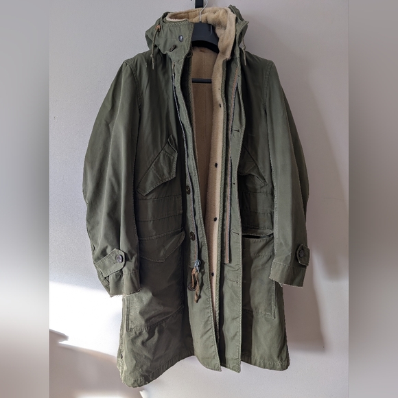 Vintage Jackets & Blazers - Korean War Parka Extreme Weather With Lining